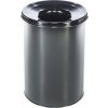 Odpadkový koš 18 l se samozhášecím víkem, černý