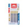 Plátky do přímočaré pily 5 ks, 75 × 2,5 mm, HCS EXTOL PREMIUM