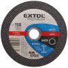 Řezný kotouč na ocel/nerez 150 × 1 EP EXTOL PREMIUM