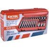 Hlavice a hroty Torx sada 35 ks, 1/4",3/8", 1/2", CrV