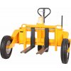 Paletovací vozík TERRAIN RTT12 – do terénu, robustní kolečka, 1200 kg