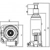 Zvedák hydraulický 15 t