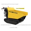 Pásový dumper GRD 500/R