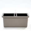 Velkoobjemový truhlík Berberis DUO 80 cm - taupe