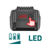 Fukar aku SHARE20V, BRUSHLESS, bez baterie a nabíječky, EXTOL INDUSTRIAL