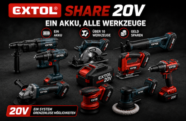 EXTOL AKU SHARE20V