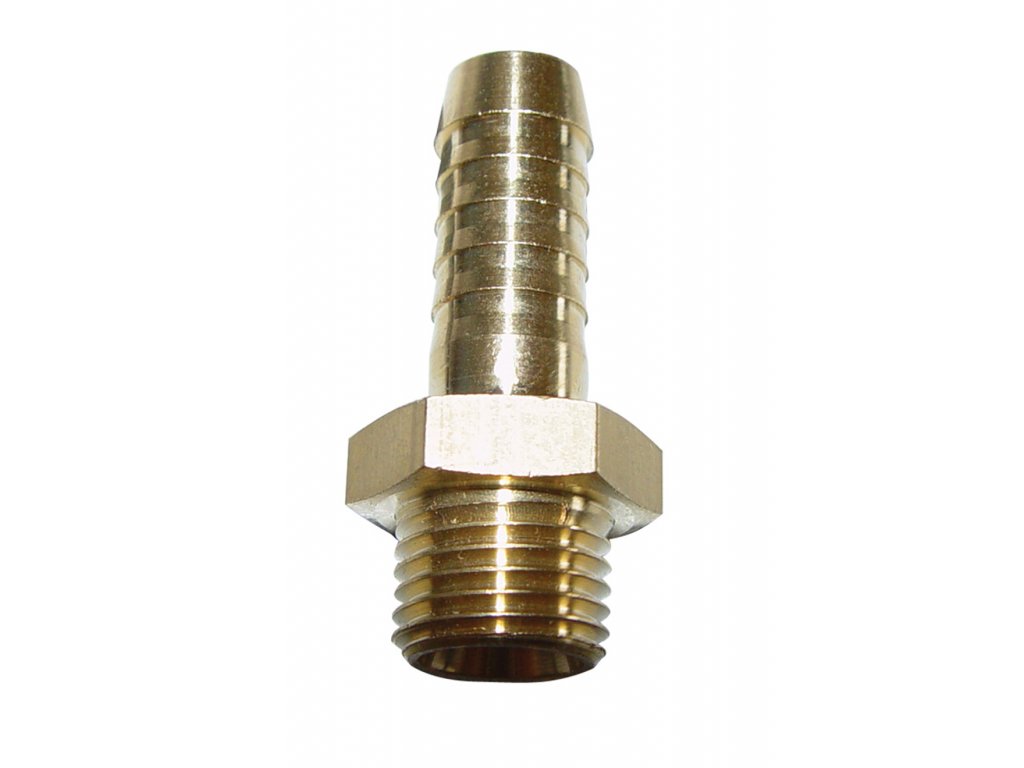 Schlauchnippel 6 mm mit 3/8" Außengewinde (2 Stück) 