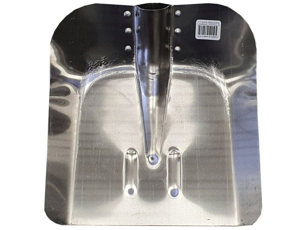 Aluminiumschaufel klein, 2 mm, ohne Griff Tschechisches Produkt