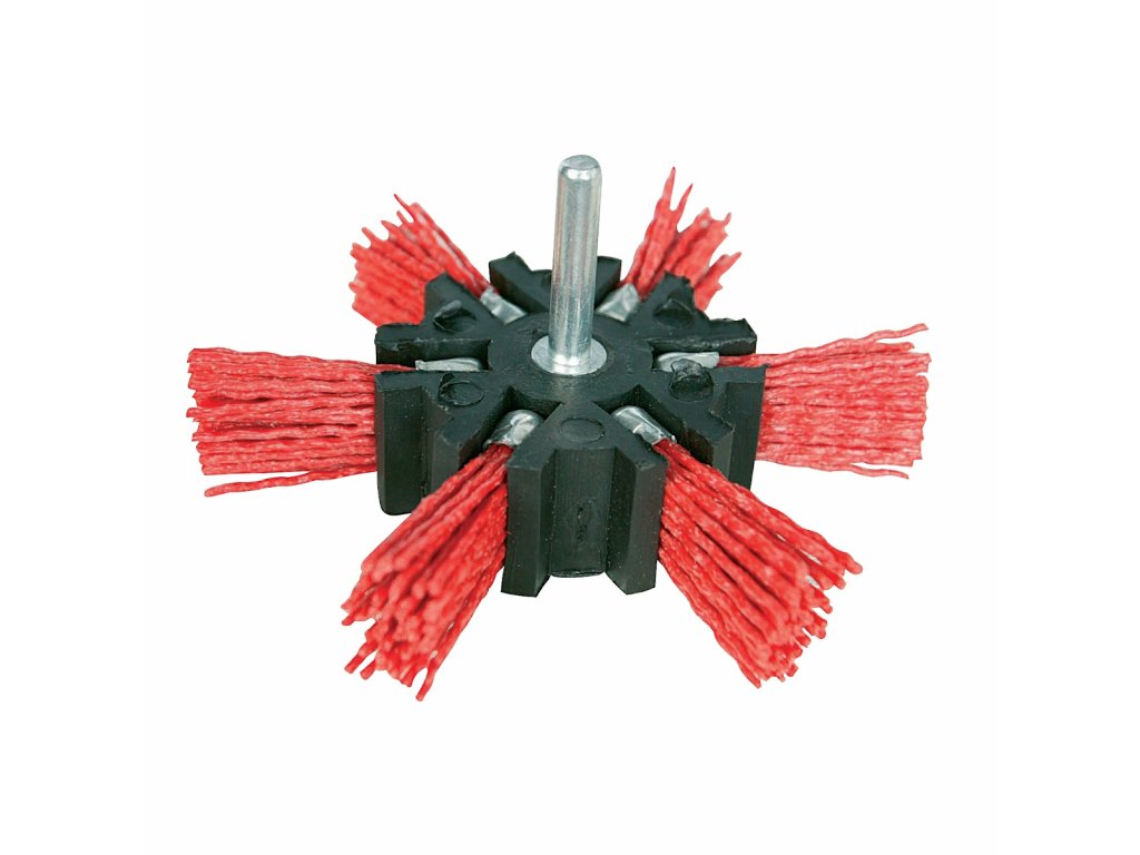 Radiale Nylonschaftbürste 100mm 6d grobe Silverline