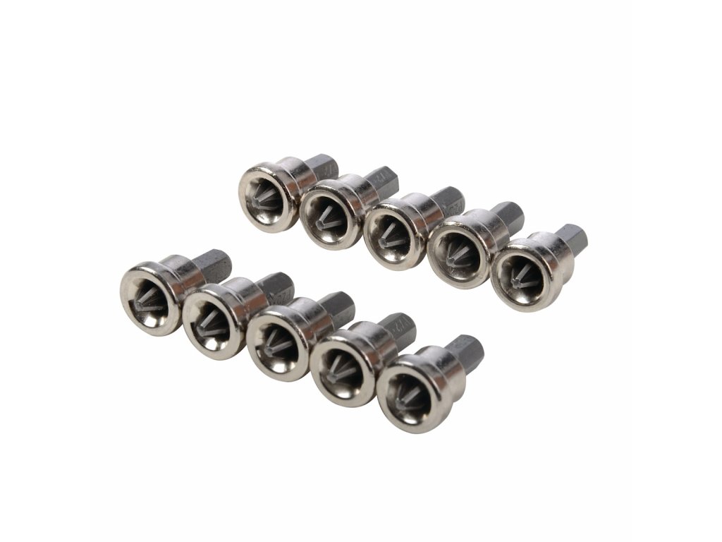 PH2 Bits mit Anschlag für Trockenbaumontage 10 Stück Silverline
