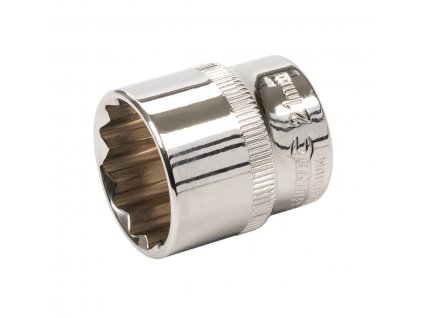 Steckschlüssel 21 mm 3/8" 12-kantig kurz Silverline