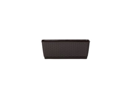Blumenkasten RATOLLA PW 38,6 × 15,4 × 14 cm HN tm. (440U) Scharnier. mit Schüssel