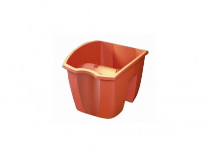 Balkon-Pflanzgefäß CROWN 24 × 28 × 20 cm, 7 l, TE (R624)