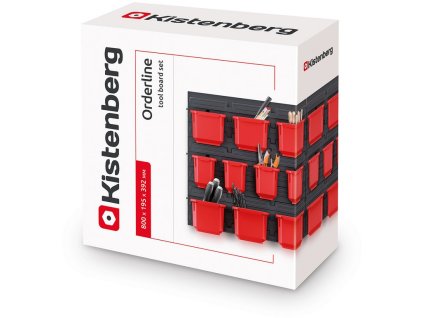 Aufhängesystem+20 ORDERLINE 800 × 165 × 400 mm Werkzeugkasten