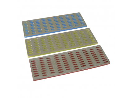 Diamantschärfer 50 × 150 mm - 3 Stück Silverline