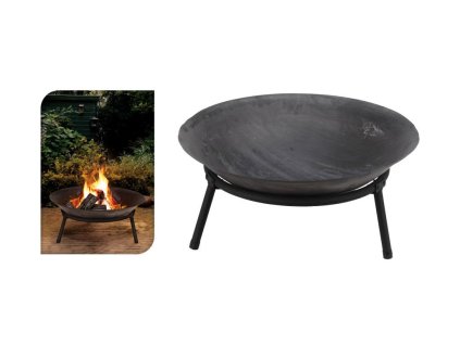 Kamin Durchmesser 50 cm, Metall.