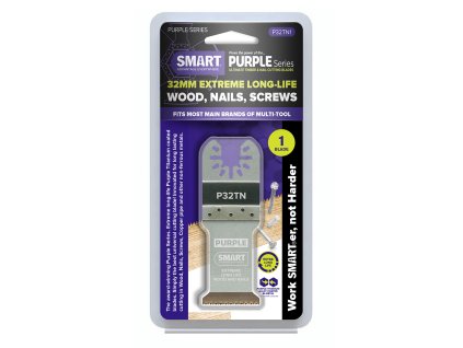 SMART ULTIMATE Tauchsägeblatt mit Titanblatt für Holz und NE-Metall, 32 mm - 1 Stück