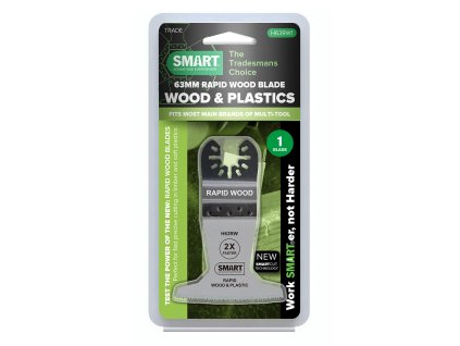 Tauchsägeblatt SMART TRADE RAPID für Holz und Kunststoff, 63 mm - 1 Stück