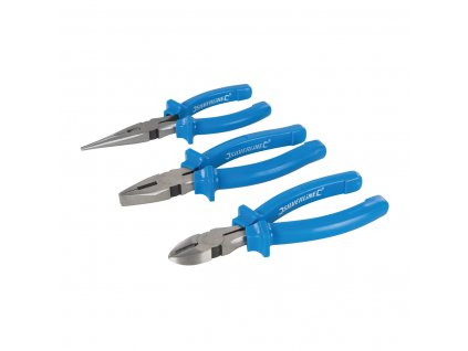 Zangensatz 3-tlg. 160 mm Silverline