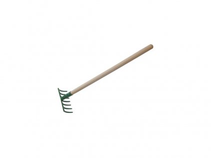 Rechen 7 Zinken MIT STIEL 50 cm