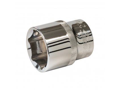 Steckschlüssel 27 mm 1/2" SECHSKANT kurz Silverline