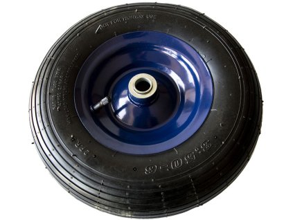 Sackkarrenrad 300/26 mm GL aufblasbar. Scheibe aus Metall