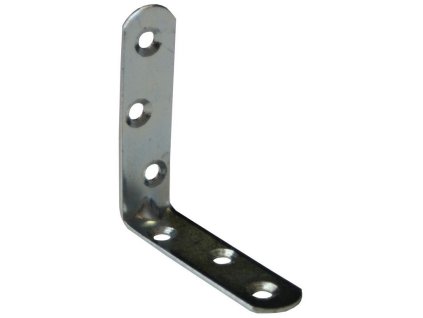 Winkel mit Prägung 80/18/2 mm BÍ Zn (15 Stück)