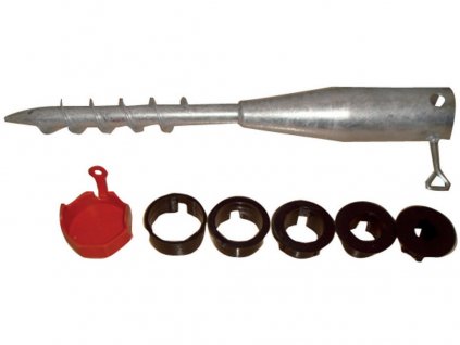 Erdungsschraube 520 × 68 mm Zn