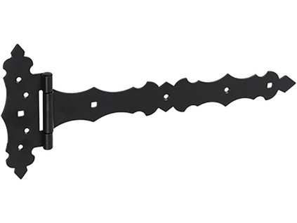 Deko-Vorhang 300 × 30 × 170 × 2,5 mm ZOB 300 SCHWARZ