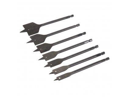 Silverline Flachbohrer-Set 10 - 40 mm