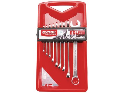 Flachringschlüssel-Set, 9-teilig