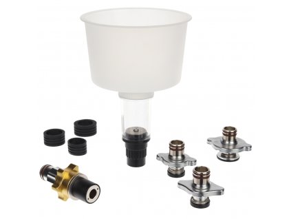 Trichter zum Nachfüllen der Kühlflüssigkeit