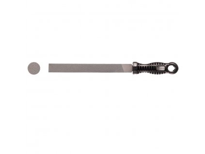 Flache Werkstattfeile, 250 mm, 25 × 6 mm, Sek. 1