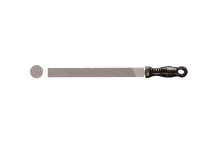 Flachfräsfeile 250 mm, 25 × 6 mm, gerade Verzahnung, Sek. 3