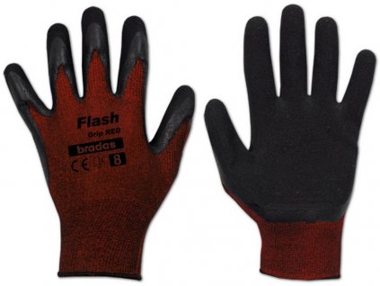 Handschuhe FLASH GRIP latex 6