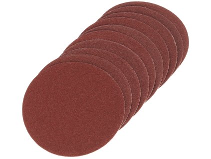 Schleifscheibe SZ 125 mm P80 - 10 Stück Silverline