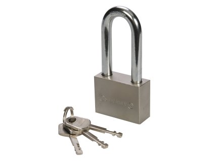 Vorhängeschloss 50 mm Würfel, langer Silverlinie -Bremssattel