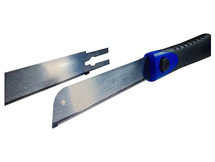 Handsäge mit einem Austauschgriff