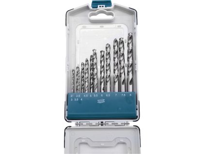 Metallbohrer, 13er-Set, 2 - 8 mm, HSS - G