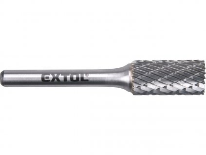 Hartmetallfräser, zylindrisch mit Stirnradverzahnung, Durchmesser 12 × 25 mm/Schaft 6 mm, Doppelschnitt