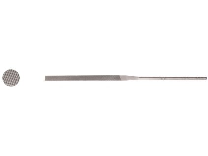 Nadelfeile 200 mm, flach, 7 × 1,7 mm, Sek. 2