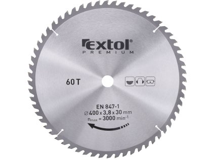 Sägeblatt mit SK Plättchen 400 × 30 – 60Z