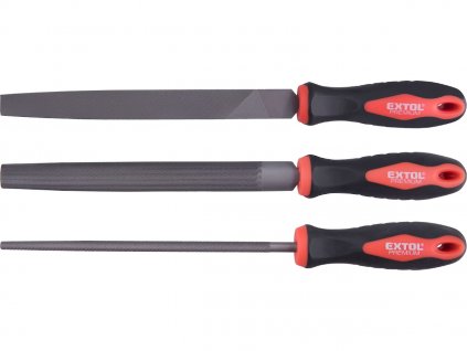 Feilen, 3er-Set, 200 mm, Sek. 2