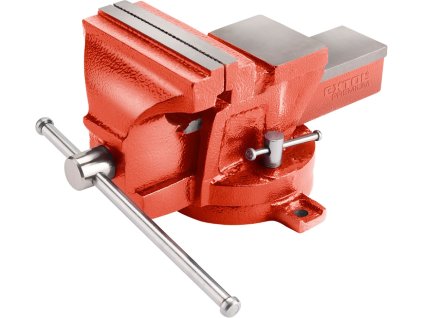 Schwenkschraubstock mit Amboss, 125 mm