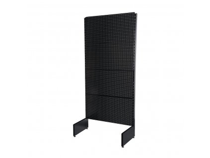 Vorhangfassade 1 m, schwarz Silverline
