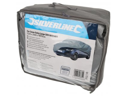 Autoabdeckung XL Silverline