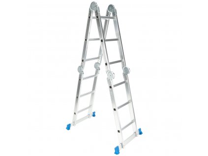Multifunktionsleiter mit Bühne Silverline