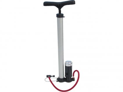 Fahrradpumpe mit Manometer, 100psi/7 bar