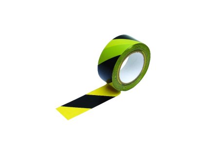 Warnband 48 mmx66 m gelbes Siegel links