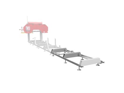 Blockbandsäge für Holz - 400V Holzmann BBS550SMART